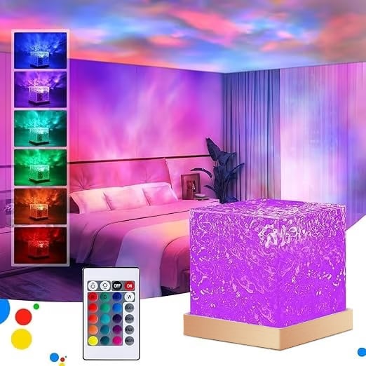 Aurora Borealis Night Light Projector