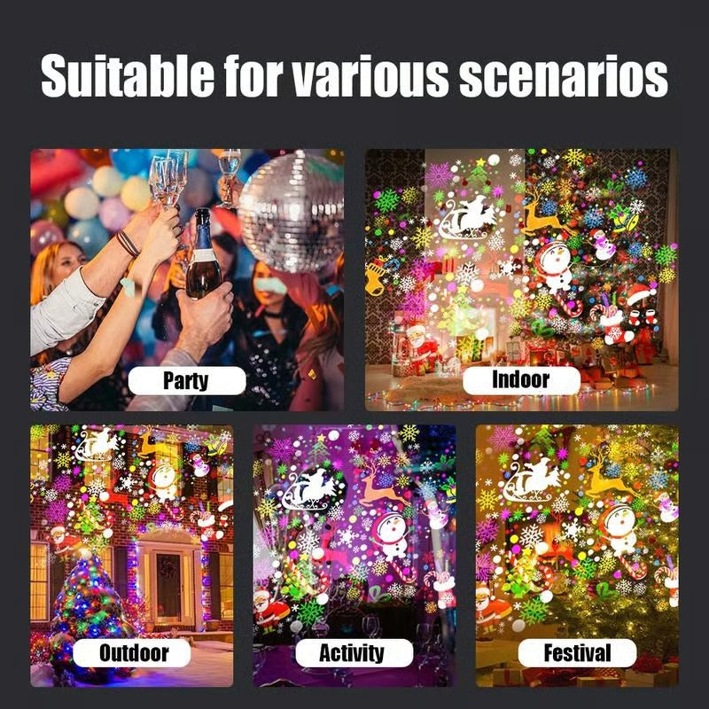 LED Christmas Projection Lamp