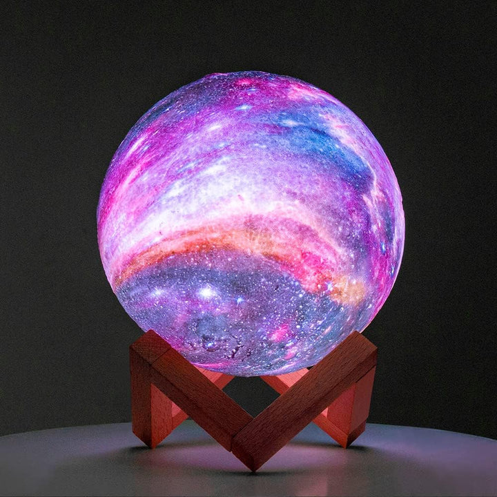 Galaxy Moon Lamp with Remote and Touch