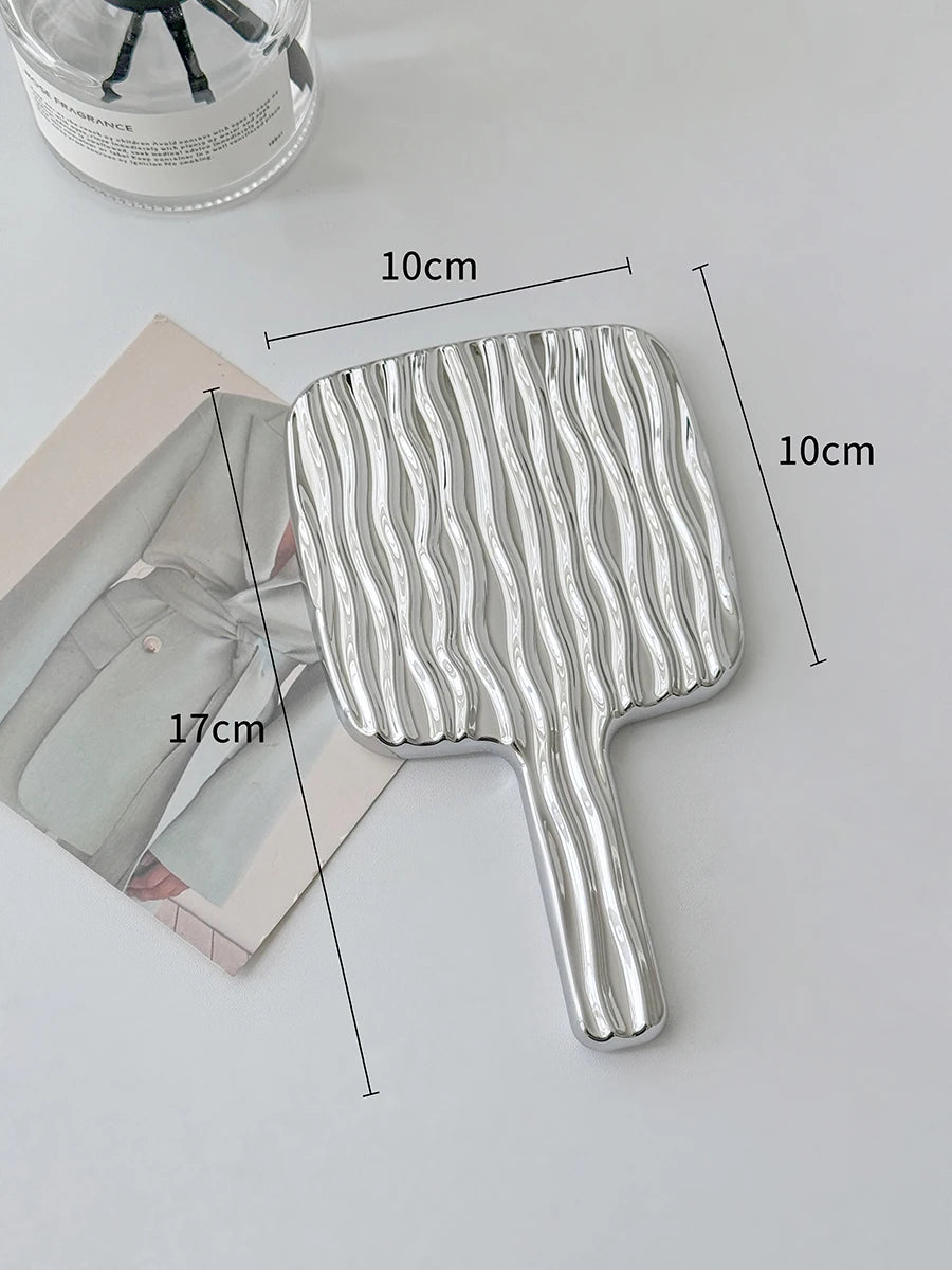 Portable Handheld Makeup Mirror – Modern Design