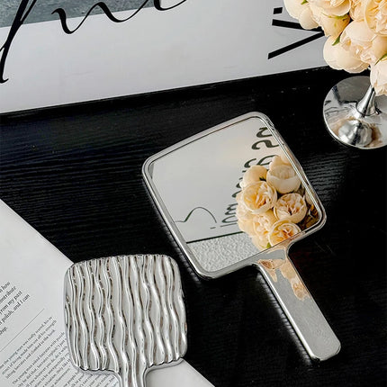 Portable Handheld Makeup Mirror – Modern Design