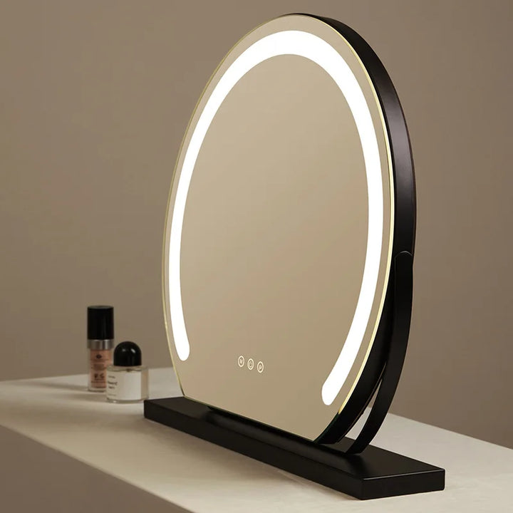 LED Lighted Makeup Mirror – Dimmable 10x Magnify