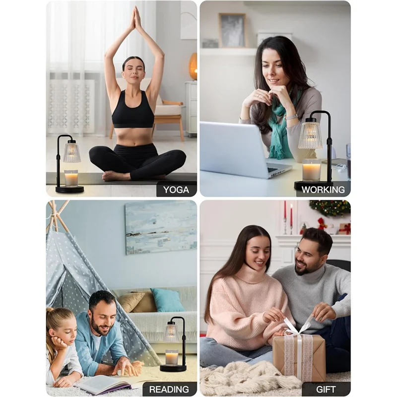 ABKW Dimmable Candle Warmer Lamp