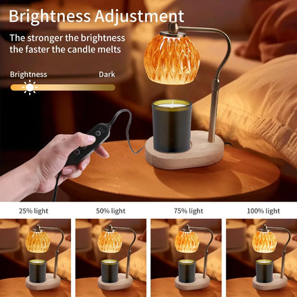 Retro Candle Warmer Lamp
