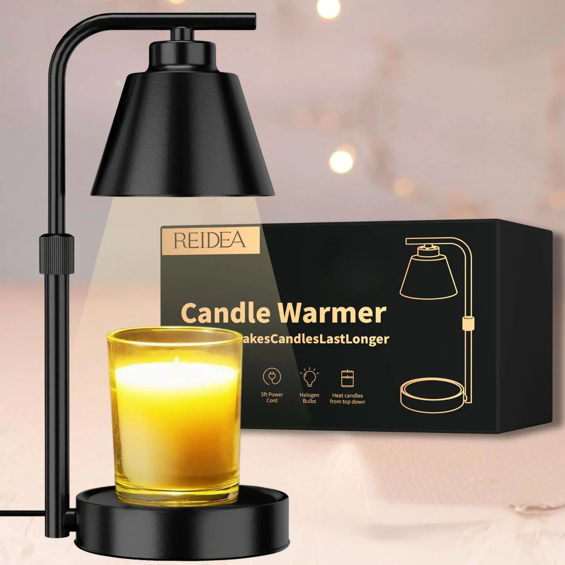 Candle Warmer Lamp with Timer