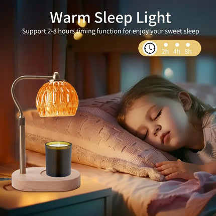 Retro Candle Warmer Lamp
