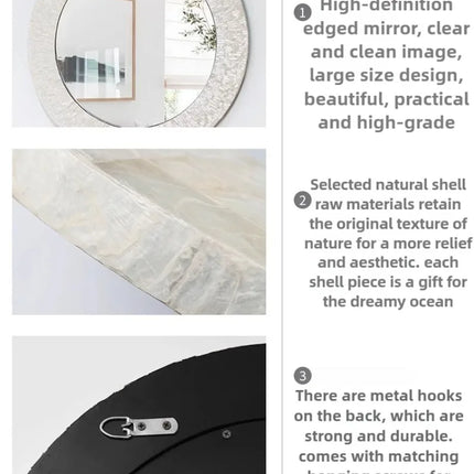 Decorative Wall Hanging Mirror – Bedroom & Bathroom
