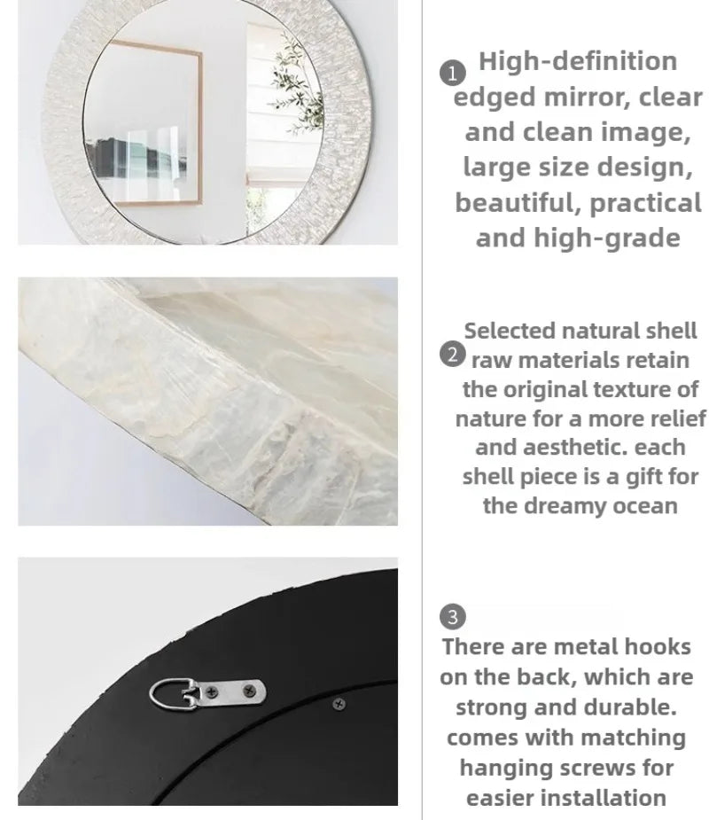 Decorative Wall Hanging Mirror – Bedroom & Bathroom