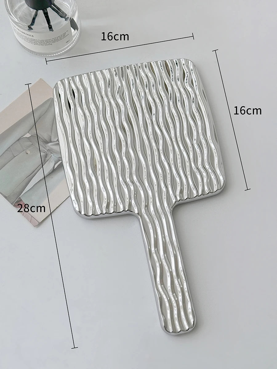 Portable Handheld Makeup Mirror – Modern Design